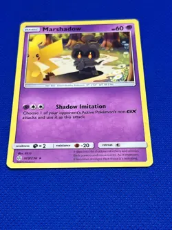 Pokemon Tcg Marshadow 103/236 Sun and Moon: Cosmic Eclipse Non Holo - Image 2