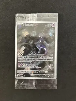 SEALED Mewtwo 052 MEW EN-151 Sealed Black Star Promo Pokemon Card - Image 1