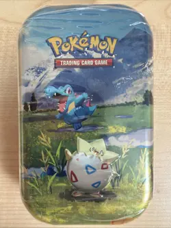 Pokemon Ascended Heroes Mini Tin TOGEPI and TOTODILE Factory Sealed NEW! - Image 1