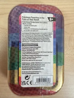 Pokemon Ascended Heroes Mini Tin TOGEPI and TOTODILE Factory Sealed NEW! - Image 2