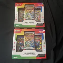 Pokemon TCG First Partner Illustration Collection Series 1 New Sealed - Image 1
