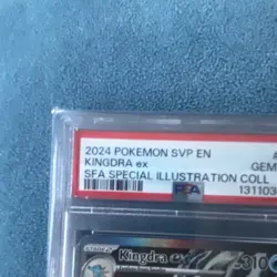 Pokemon Kingdra ex 131 Sv: Scarlet & Violet Promo EX Holo PSA 10 - Image 2