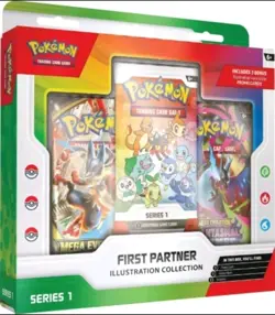 Pokemon TCG First Partner Illustration Collection Box - BRAND NEW/FACTORY SEALED - Image 1