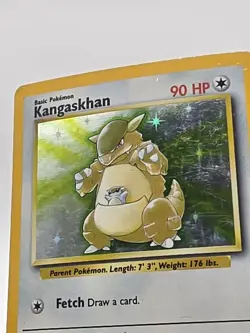 Pokemon WOTC Jungle ~ Kangaskhan Holo Rare 5/64 NO Symbol ERROR ~ MP/HP - Image 5