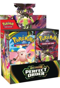 Pokemon Mega Evolution Perfect Order Booster Box Sealed ships 3-27 - Image 1
