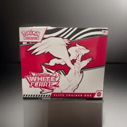 Pokemon TCG White Flare ETB Elite Trainer Box New Sealed - Image 1