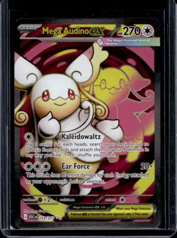 2026 Pokemon Ascended Heroes Mega Audino ex Ultra Rare #253/217 - Image 1