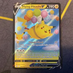 Pokemon TCG Flying Pikachu V Celebrations 006/025 Rare Holo NM - Image 1