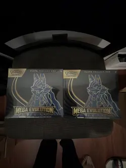 Pokemon TCG Mega Evolution ETB lucario FREE SHIPPING - Image 3