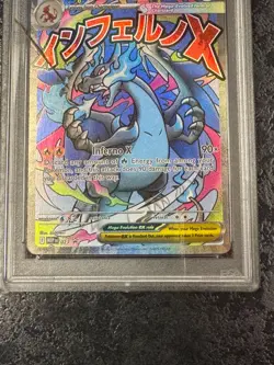 2025 POKEMON MEP EN MEGA CHARIZARD X ex ULTRA-PREMIUM COLLECTION #023 💎 PSA 9 - Image 4