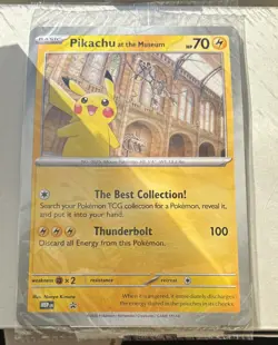Pokemon x Natural History Museum Pikachu At The Museum Jumbo - Sealed - Image 1
