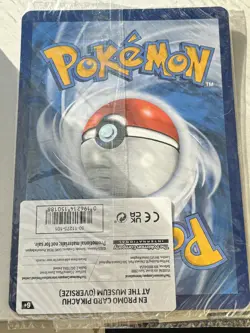 Pokemon x Natural History Museum Pikachu At The Museum Jumbo - Sealed - Image 2