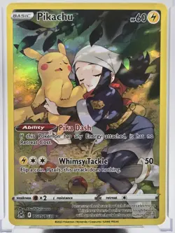 Pikachu TG05/TG30 - Sword & Shield Lost Origin Trainer Gallery, Pokemon NM-M - Image 2