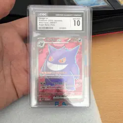 Gengar ex Pokemon TCG Wild Force 088/071 Super Rare Holo CGC 10 Japanese - Image 1