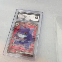 Gengar ex Pokemon TCG Wild Force 088/071 Super Rare Holo CGC 10 Japanese - Image 3