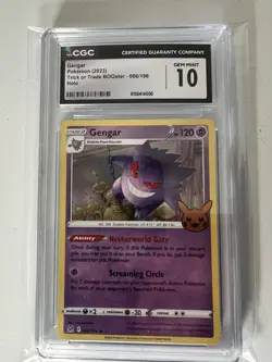 🔥 Gengar Pokemon (2023) Trick or Trade BOOster - 066/196 Holo - Image 1