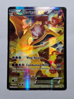 Charizard EX XY121 Promo XY Black Star Promos Pokemon DMG - Image 1