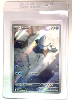 Pokemon Snover 140/132 Me01: Mega Evolution Holo IR Illustration Rare - Image 3