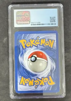 Pokemon TCG Azumarill Neo Genesis Holo 2/111 Unlimited CGC 9 Mint Swirl - Image 2