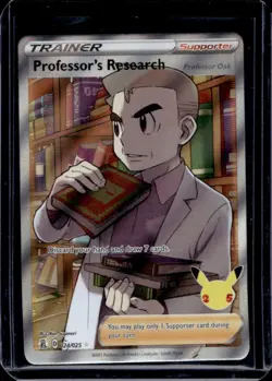 2021 Pokemon SWSH Celebrations Professor's Research: Professor Oak #024/025 - Image 1