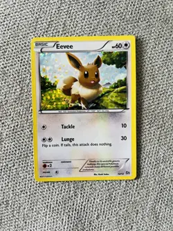 Eevee 12/12 Holo 2015 Promo McDonald's Pokemon - Image 1