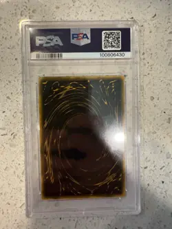 2023 Winged Dragon Of Ra 25th Quarter Century Yugioh LC01-EN003 Error PSA 10 - Image 2