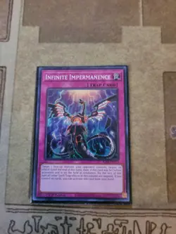 YUGIOH INFINITE IMPERMANENCE SUPER 1ST ED NM (SDCS,RA01) - Image 3