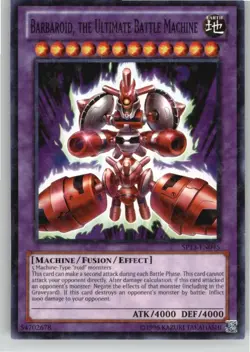 Barbaroid, the Ultimate Battle Machine (Starfoil) Starfoil Rare Star Pack 2013 S - Image 1