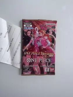 6 x One Piece EB-03 Heroines Edition Sealed Booster Pack English- Sealed & New - Image 2