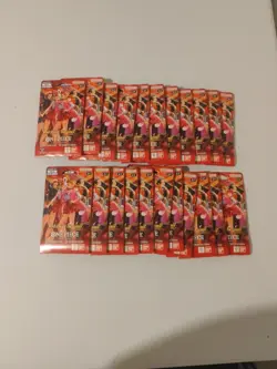 One Piece Heroines Edition (22) Lot Sleeved Booster Packs EB-03 Factory Sealed - Image 1