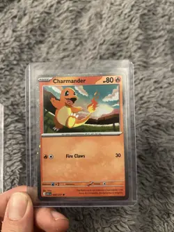 Ascended Heroes Charmander 020/217 + Gastly 123/217 Cosmo Foil Holo Pokemon Card - Image 2