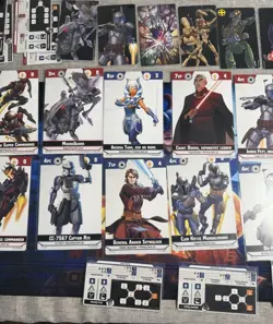 Atomic Mass Games Star Wars Shatterpoint Card Lot Penny Sleeved and never played - Image 3