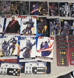 Atomic Mass Games Star Wars Shatterpoint Card Lot Penny Sleeved and never played - Image 4