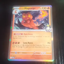 Pokemon MEGN Set Holo Card Lot 2025 Typhlosion, Cinderace, Magcargo, 12 Cards - Image 3