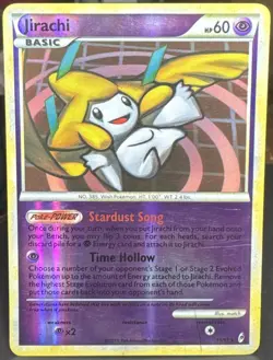 Pokemon Pokemon TCG Jirachi 11/95 Call of Legends Reverse Holo Rare Card - Image 1