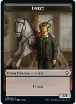 Insect Token 7 MTG NM - Commander: Dominaria United - Image 1