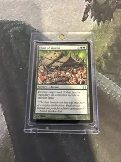 MTG Feast of Worms - Champions of Kamigawa (CHK) #207 Magic the Gathering - Image 3