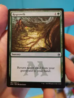 Regrowth - NM - Masters 25 - MtG - english - Image 1