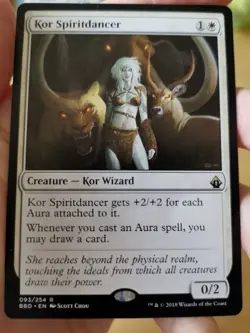 Kor Spiritdancer - NM - Battlebond - MtG - English - Image 1