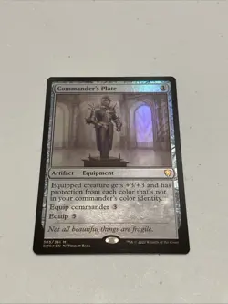 Commander's Plate Commander Legends Foil - Image 1