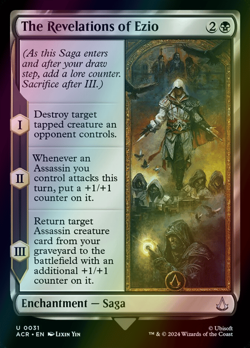 MTG The Revelations of Ezio Foil ** Assassin's Creed ** English (NM) - Image 1