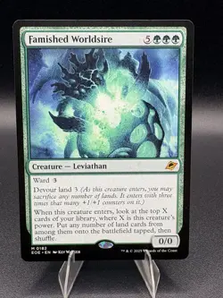 Famished Worldsire Edge of Eternities Regular 182 NM - Image 1