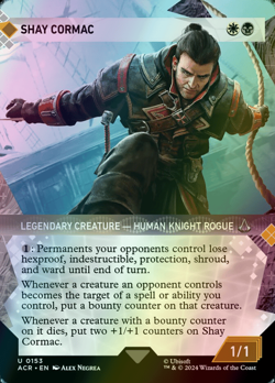 MTG Shay Cormac Showcase Borderless Foil ** Assassin's Creed ** English (NM) - Image 1