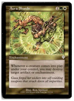 MTG Aura Shards - Invasion Heavily Played English - Image 1