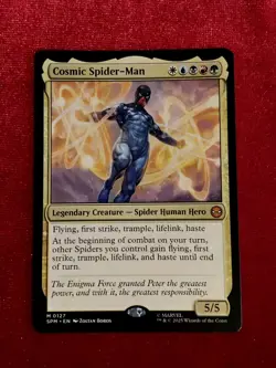 MTG - Marvel: Spider-Man #127 Mythic - Cosmic Spider-Man 🔥 Unplyd Mnt+ - Image 1