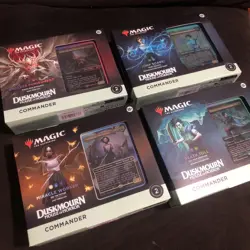 Magic: The Gathering Duskmourn House of Horror Commander Decks Set of 4 English - Image 1