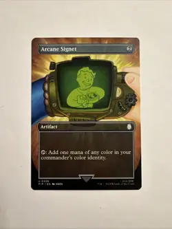Magic TCG: Arcane Signet (Borderless) Universes Beyond: Fallout Regular - Image 1