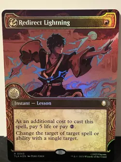 Redirect Lightning (Foil Showcase) - TLA 0343 - Wizards MTG - Image 1