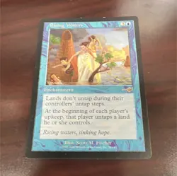 Magic: The Gathering Rising Waters Blue Enchantment Scott M. Fischer 2000 - Image 1