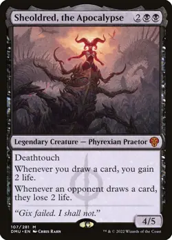 Sheoldred, the Apocalypse Dominaria United Regular #107 NM - Image 1